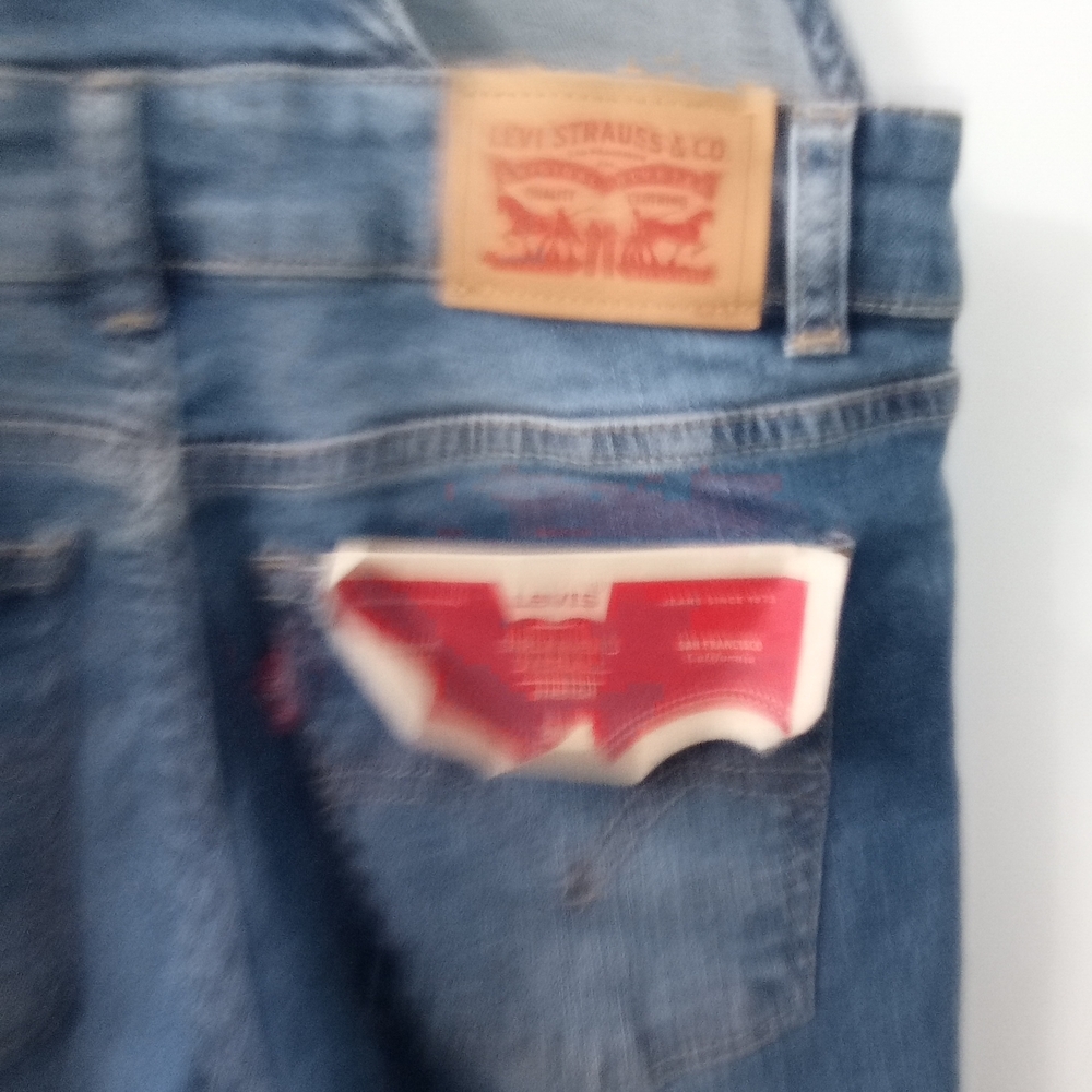 Girls Blue Girlfriend Stretch Jeans Overalls Size 10 Levi Strauss & Co - Picture 6 of 8
